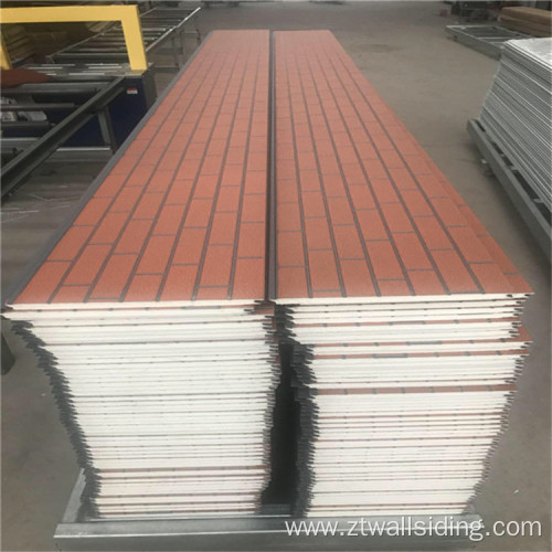 Environmental Heat Insulation Exterior PU Sandwich Panel